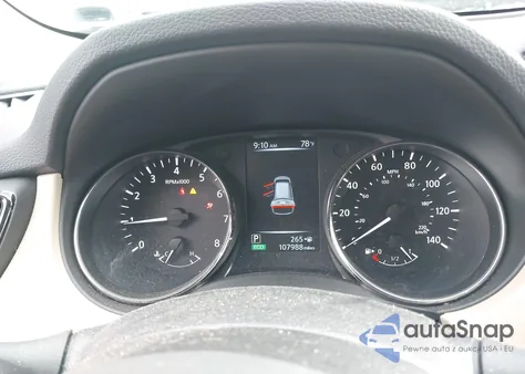 2017 Nissan Rogue Sv z USA, uszkodzony, nr VIN KNMAT2MTXHP578198